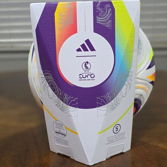 Adidas UEFA Euro Pro Match Soccer Ball Women's Euro Cup Switzerland 2025 New LE - Picture 3 of 13